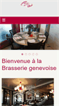 Mobile Screenshot of labrasseriegenevoise.ch